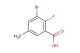 3-bromo-2-fluoro-5-methylbenzoic acid