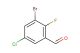 3-bromo-5-chloro-2-fluorobenzaldehyde