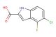 5-chloro-4-fluoroindole-2-carboxylic acid