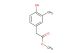 methyl 4-hydroxy-3-methylphenylacetate