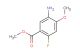 methyl 5-amino-2-fluoro-4-methoxybenzoate