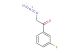 2-azido-1-(3-fluoro-phenyl)ethanone