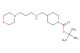 tert-butyl 4-(((3-morpholinopropyl)amino)methyl)piperidine-1-carboxylate