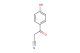 3-(4-hydroxy-phenyl)-3-oxo-propionitrile