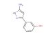 3-(5-amino-1H-pyrazol-3-yl)-phenol