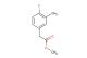 methyl 2-(4-fluoro-3-methylphenyl)acetate