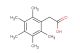 2-(2,3,4,5,6-pentamethylphenyl)acetic acid