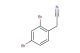 2-(2,4-dibromophenyl)acetonitrile