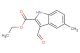 ethyl 3-formyl-5-methyl-1H-indole-2-carboxylate