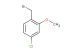1-(bromomethyl)-4-chloro-2-methoxybenzene