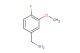 4-fluoro-3-methoxybenzylamine