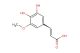 3,4-dihydroxy-5-methoxycinnamic acid