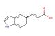 3-(1H-indol-5-yl)-acrylic acid