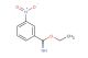 ethyl 3-nitrobenzimidate