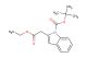 tert-butyl 2-(2-ethoxy-2-oxoethyl)-1H-indole-1-carboxylate