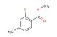 methyl 2-fluoro-4-methylbenzoate