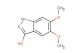 3-hydroxy-5,6-dimethoxy 1H-indazole