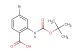 4-bromo-2-((tert-butoxycarbonyl)amino)benzoic acid