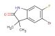 5-bromo-6-fluoro-3,3-dimethylindolin-2-one