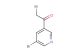 2-bromo-1-(5-bromopyridin-3-yl)ethanone