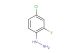 1-(4-chloro-2-fluorophenyl)hydrazine