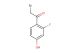 2-bromo-1-(2-fluoro-4-hydroxyphenyl)ethanone