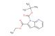 1-tert-butyl 2-ethyl 1H-pyrrolo[2,3-b]pyridine-1,2-dicarboxylate
