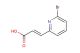 (E)-3-(6-bromopyridin-2-yl)acrylic acid