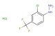 (2-chloro-4-(trifluoromethyl)phenyl)hydrazine hydrochloride