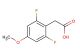2,6-difluoro-4-methoxyphenylacetic acid