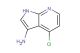 4-chloro-1H-pyrrolo[2,3-b]pyridin-3-amine
