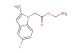 ethyl 2-(5-fluoro-2-methyl-1H-indol-1-yl)acetate