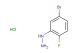 (5-bromo-2-fluorophenyl)hydrazine hydrochloride