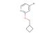4-bromo-2-(cyclobutylmethoxy)pyridine