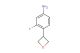 3-fluoro-4-(oxetan-3-yl)aniline