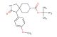 tert-butyl 4-(4-methoxyphenyl)-3-oxo-2,8-diazaspiro[4.5]decane-8-carboxylate