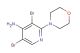 3,5-dibromo-2-morpholinopyridin-4-amine