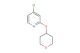 4-chloro-2-(tetrahydro-2H-pyran-4-yloxy)pyridine
