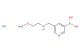 5-((2-methoxyethylamino)methyl)pyridin-3-ylboronic acid hydrochloride