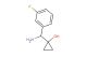 1-(amino(3-fluorophenyl)methyl)cyclopropanol