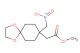 methyl 2-(8-(nitromethyl)-1,4-dioxaspiro[4.5]decan-8-yl)acetate