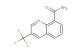 3-(trifluoromethyl)quinoline-8-carboxamide