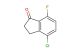 4-chloro-7-fluoro-2,3-dihydro-1H-inden-1-one