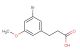3-(3-bromo-5-methoxyphenyl)propionic acid