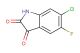 6-chloro-5-fluoroindoline-2,3-dione