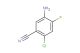 5-amino-2-chloro-4-fluorobenzonitrile