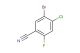 5-bromo-4-chloro-2-fluorobenzonitrile