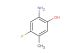 2-amino-4-fluoro-5-methylphenol