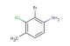 2-bromo-3-chloro-4-methylaniline