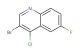 3-bromo-4-chloro-6-fluoroquinoline